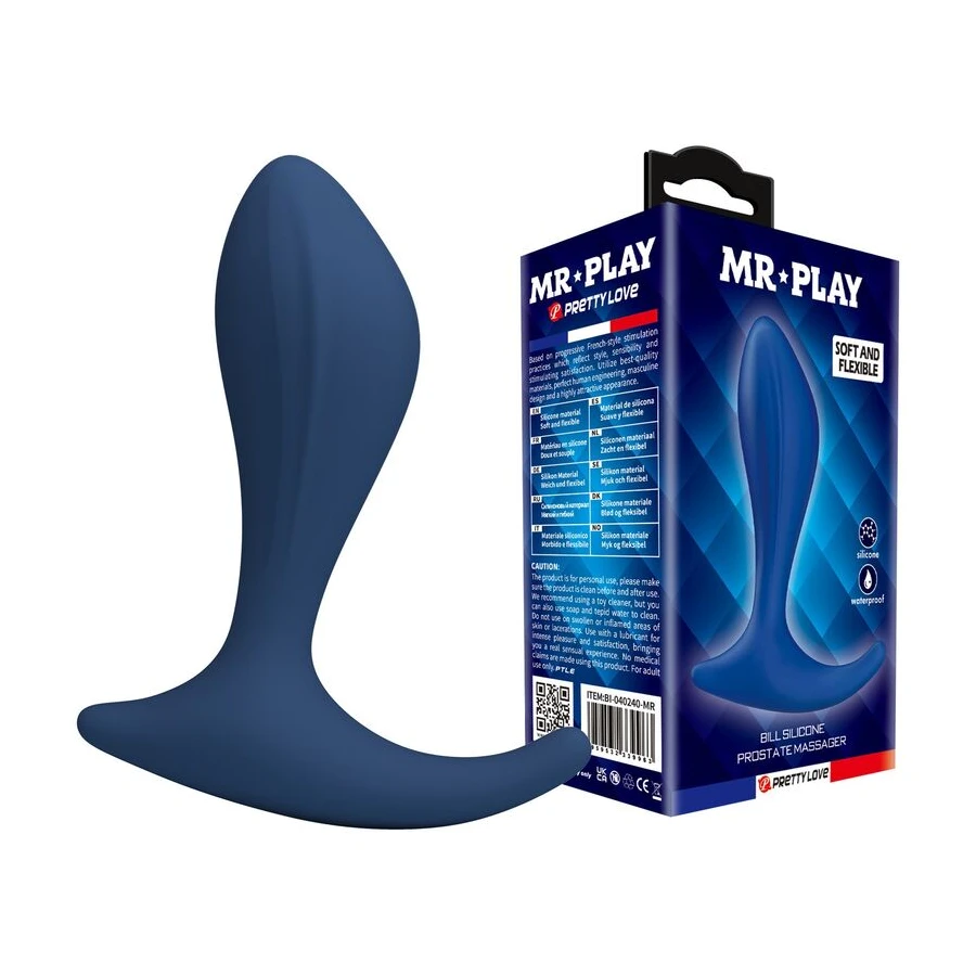 MR PLAY - MASSAGEADOR DE PRÓSTATA AZUL